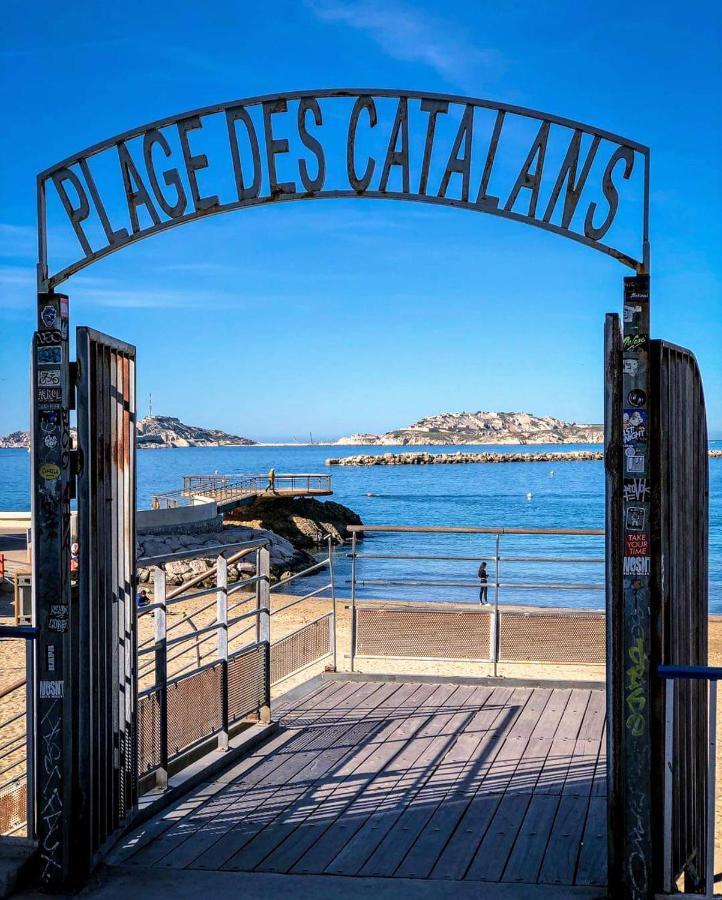 Studio Coin Nuit, Entre Plage Et Centre 마르세유 외부 사진